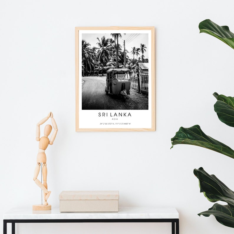 Sri Lanka Wall Artminimalist Printable Wall Artsri Lanka Etsy