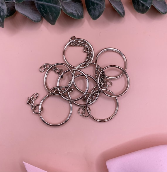 Keychain Rings for Crafts / DIY Keychain Rings / Make Your Own 