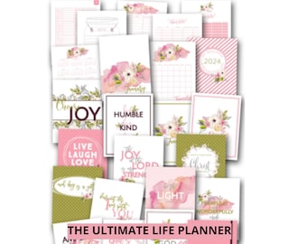 Home Management Planner| Household Binder Printable | Christian Planner| Life Organizer