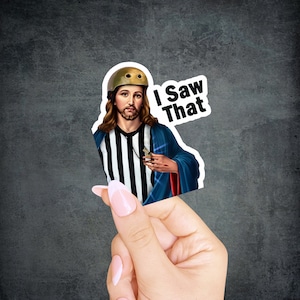 All Knowing Ref Roller Derby Sticker Roller Skate Referee