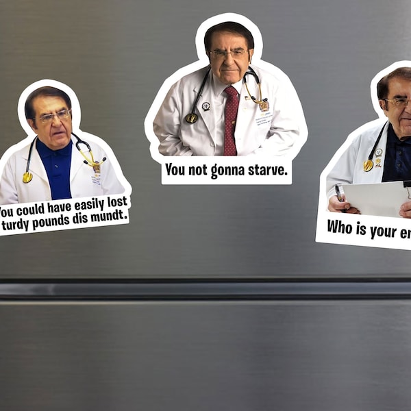 Dr. Now Magnets Set Funny Weight Loss