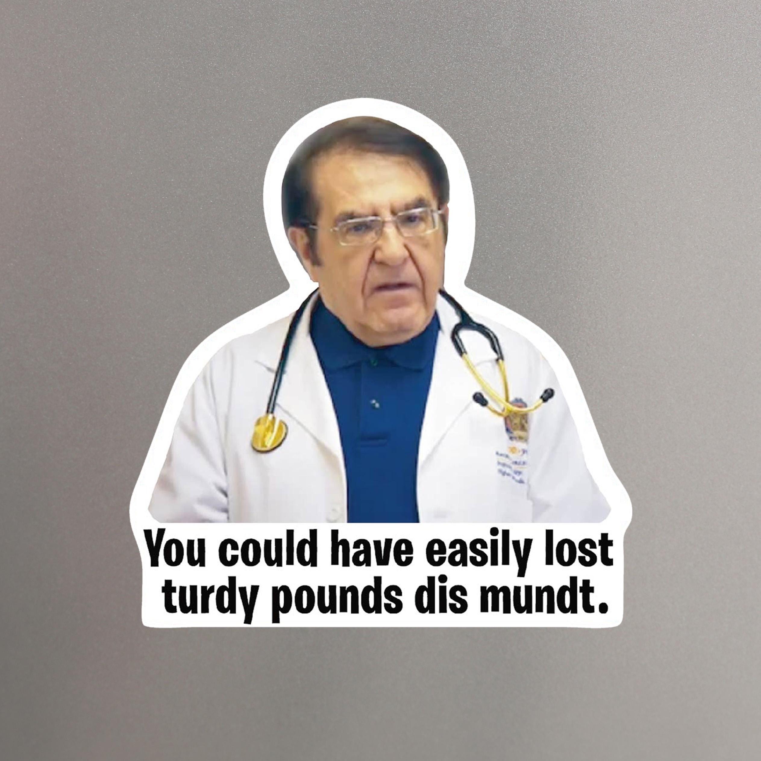 Dr. Now Magnets Set Funny Weight Loss