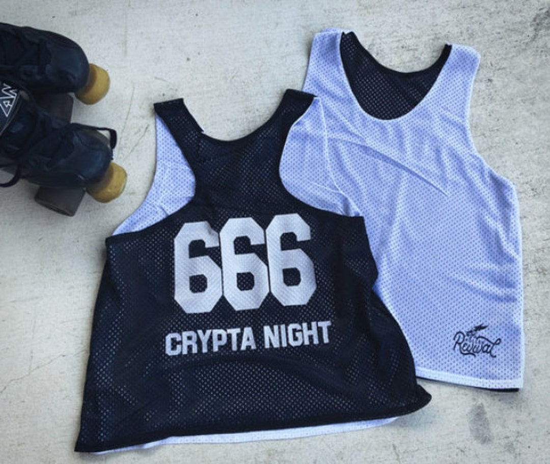 Reversible Roller Derby Scrimmage Jersey Racerback Tank Ladies Crop Etsy