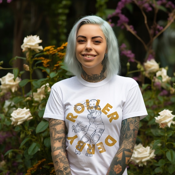 Hipcheck Roller Derby T-Shirt Skate