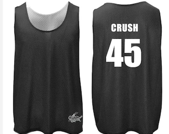 Mens Reversible Roller Derby Scrimmage Jersey Tank