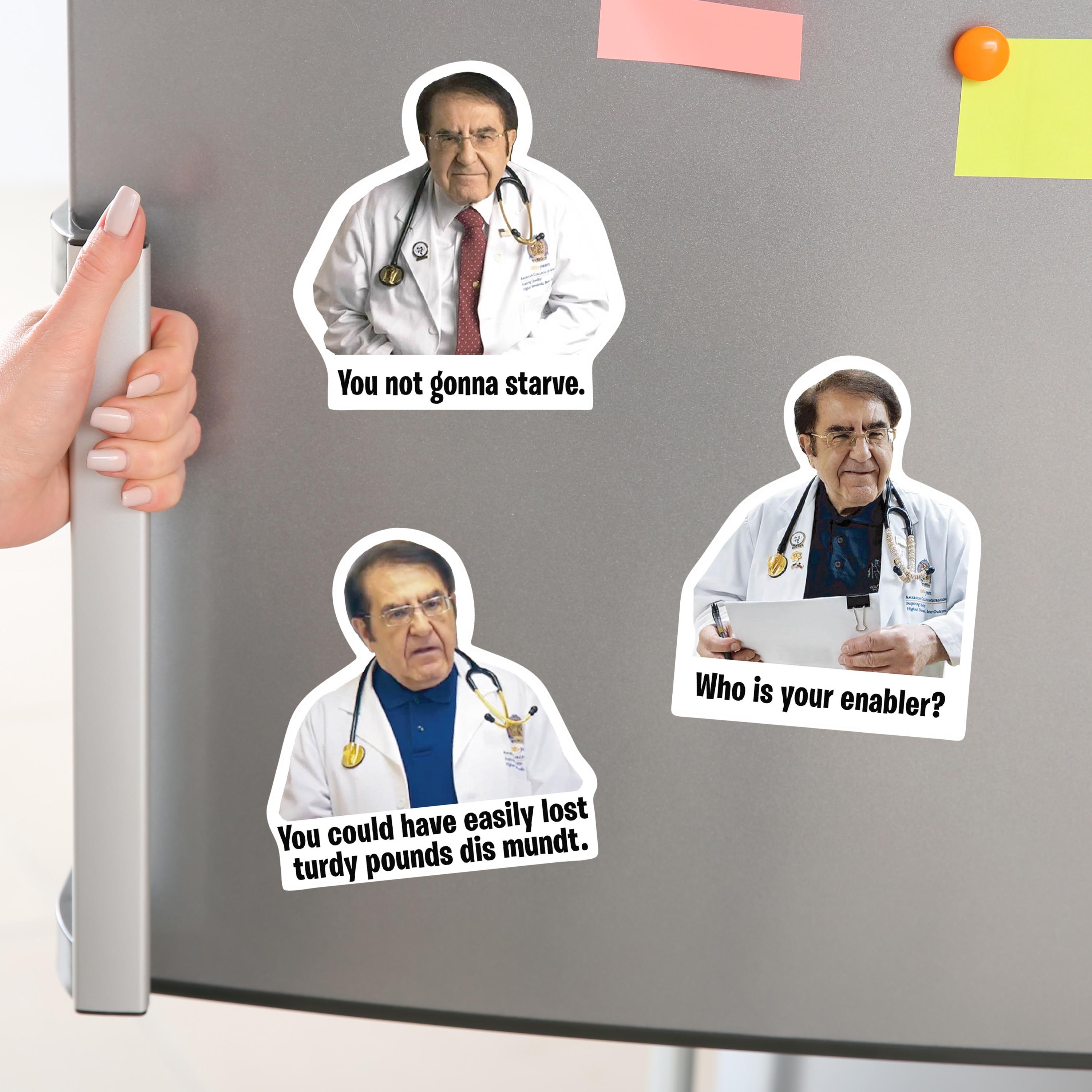 Dr. Now Magnets Set Funny Weight Loss
