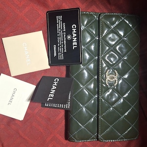 Chanel Vintage Wallet - Etsy Chanel Vintage Wallet - Etsy