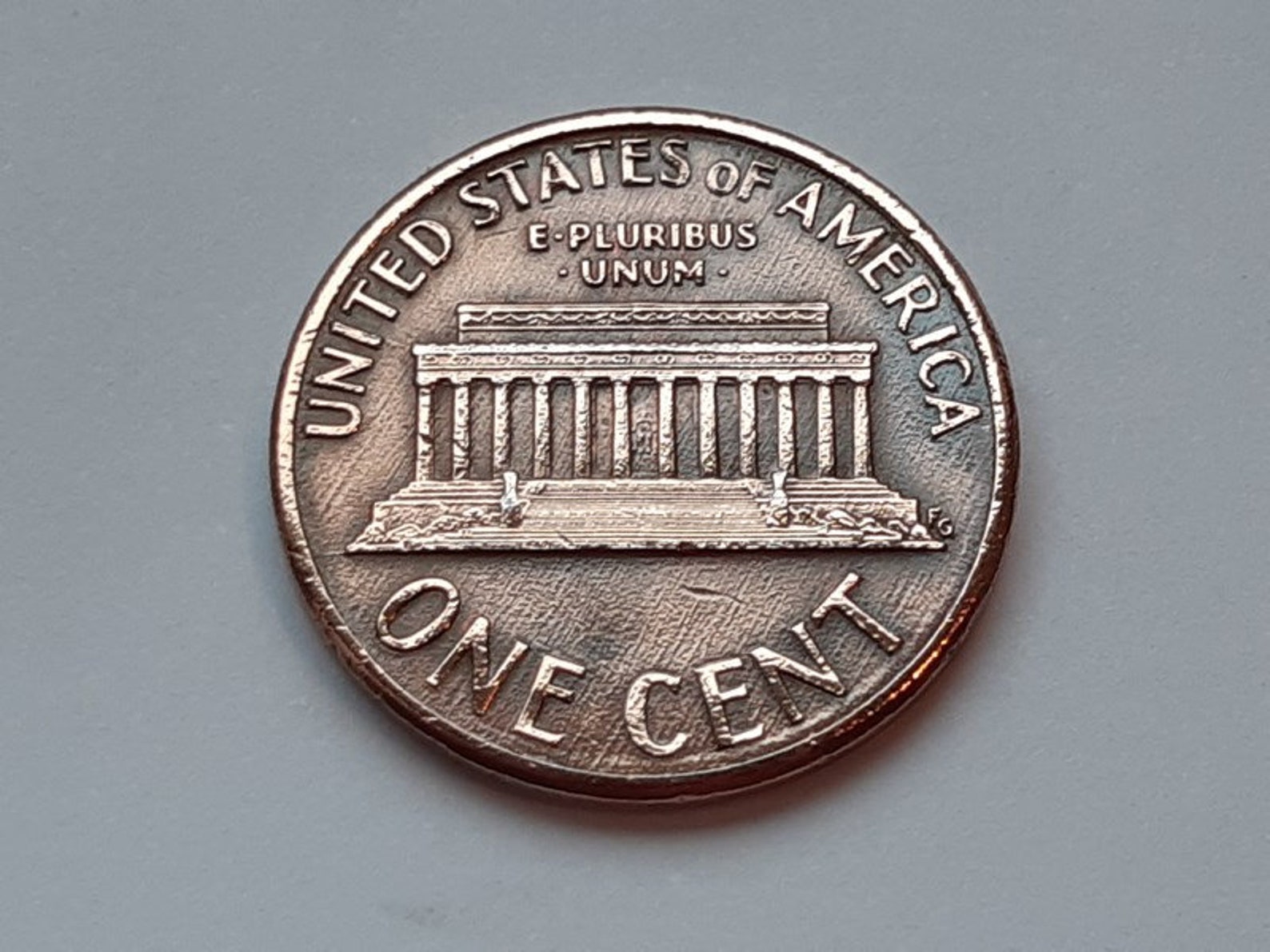 Moneda un centavo Estados Unidos de América 1972 | Etsy