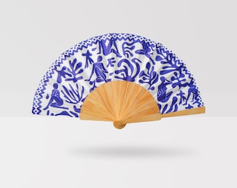 Matisse Inspired Hand Fan: Artsy Folding Fan, Summer Party Favor