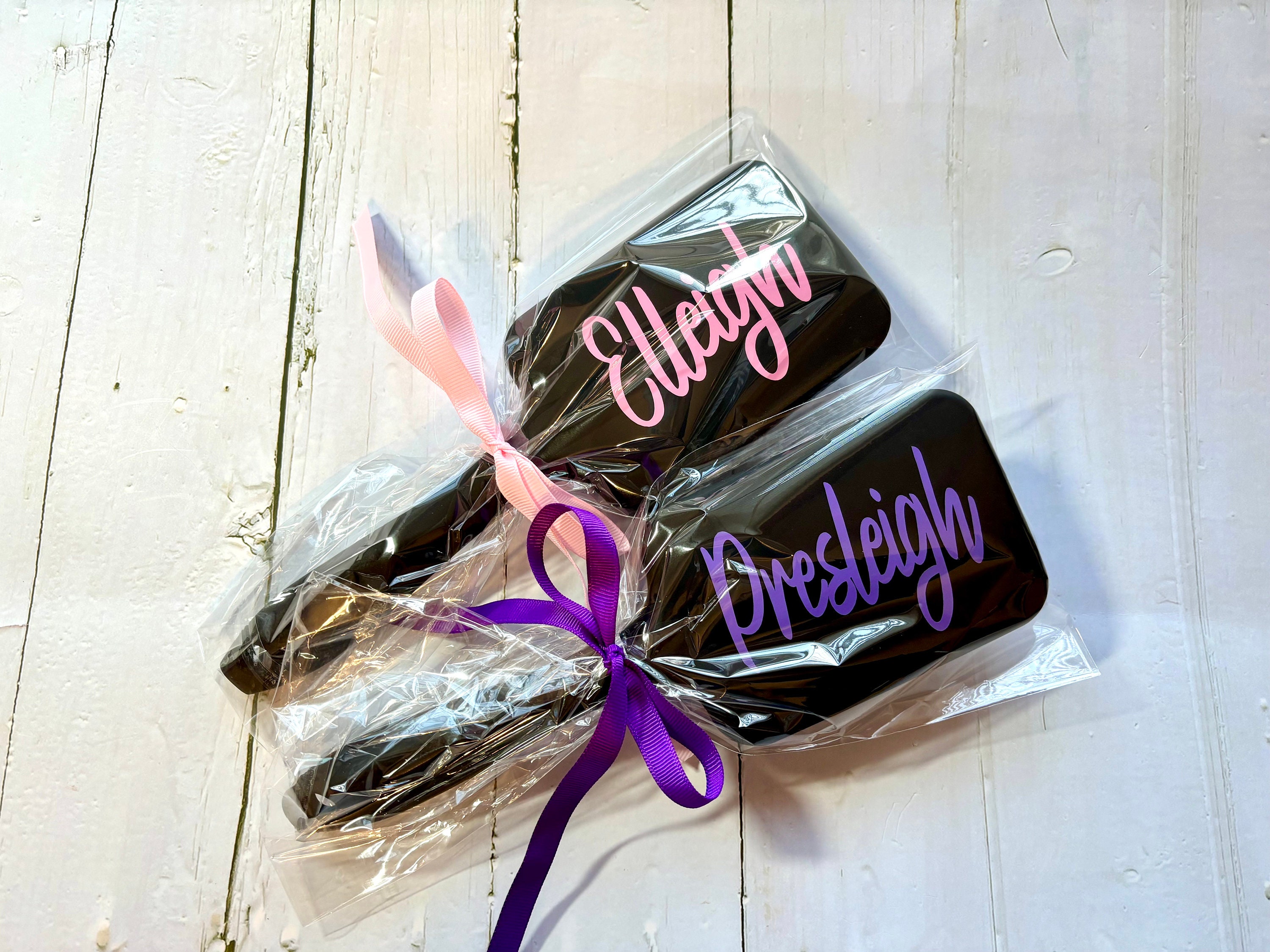 Hairbrushes | Personalized Custom Brush dance cheer bridesmaids cosmetic bulk college birthday decal team favors beach trip girls