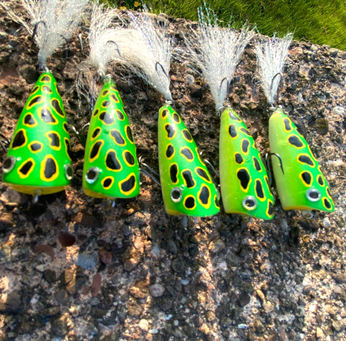 Handmade Wooden Topwater Fishing Lure Etsy