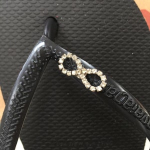 Personalized Crystal Charms for Havaianas SLIM Infinite