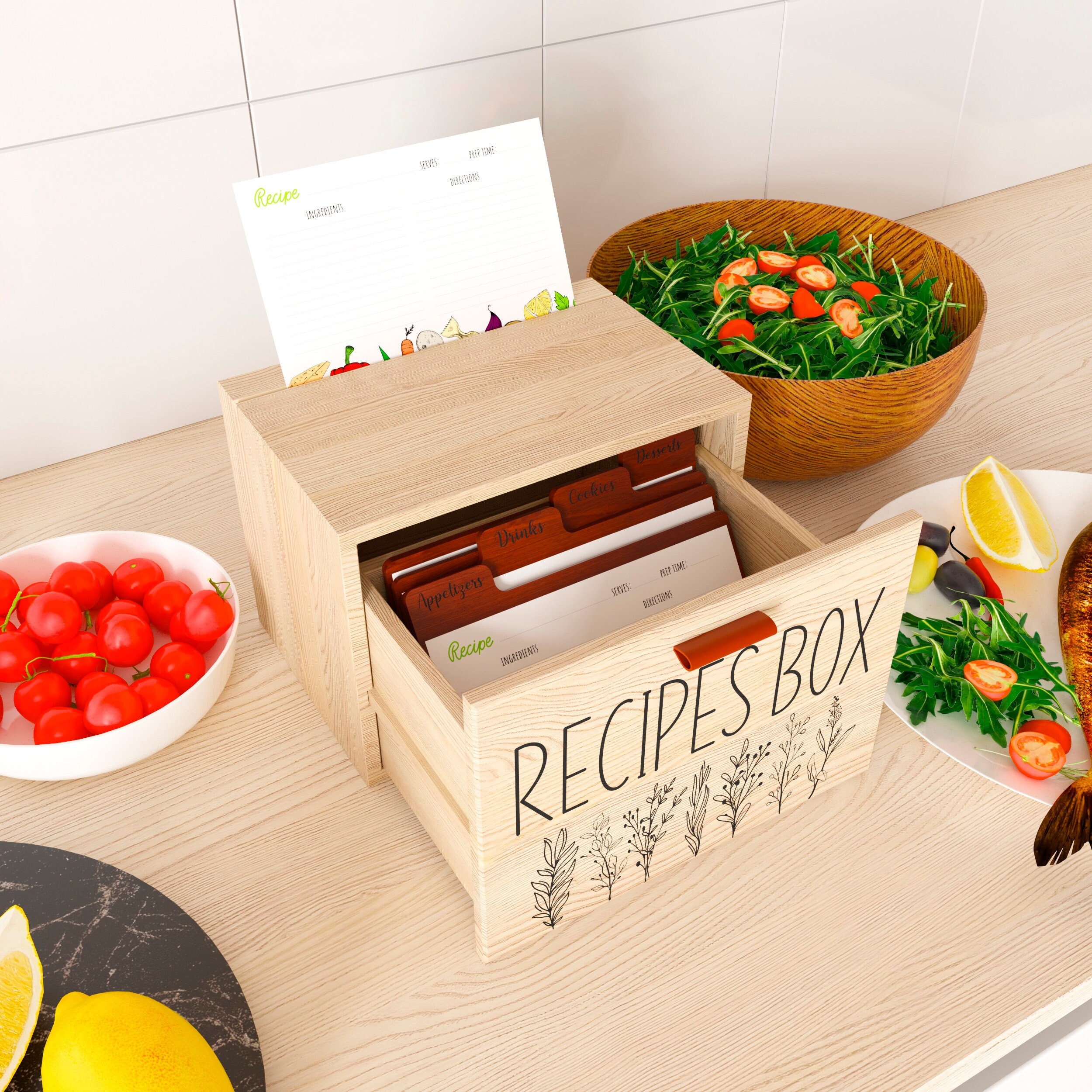 Decorative Recipe Boxes