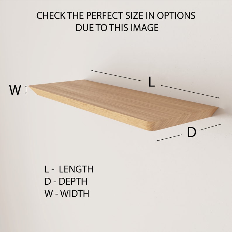 Solid Wood Floating Shelf Iron Brackets Floating Shelves Etsy