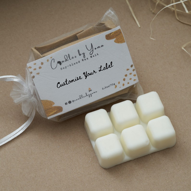 Customised wax melt scented wax melt handmade candle soy wax melt