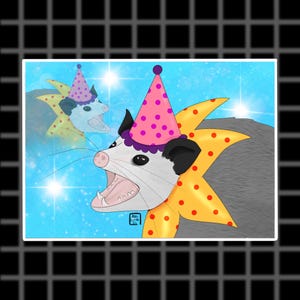 O possum Mini Print
