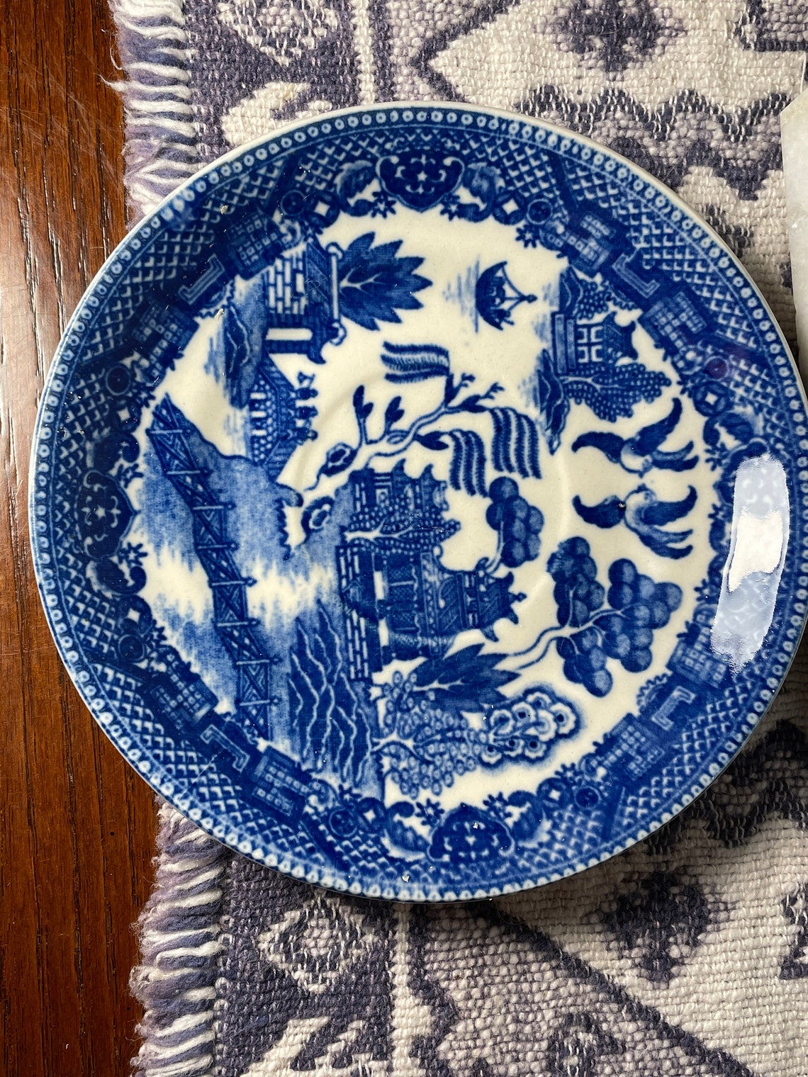 Blue Willow Cup & SaucerMade in Japan Etsy