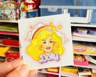 Dolly Sticker | Cute Rainbow Sticker