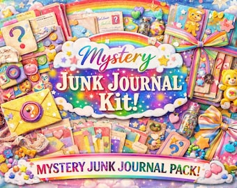 Mystery Junk Journal Pack | Junk Journal Kit
