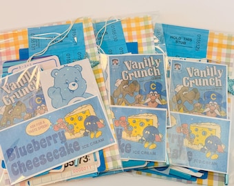 Vintage Girl Blue Ephemera Themed Pack | Junk Journal Kit