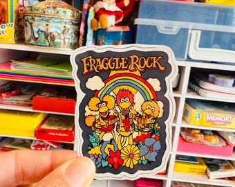 Fraggle Rock Inspired Sticker | Retro 80s TV Nostalgia Sticker
