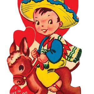 Retro Alla hjärtans dag-kort | Utskrivbart vintage-alla hjärtans dag-kortpaket (digital nedladdning) bild 4
