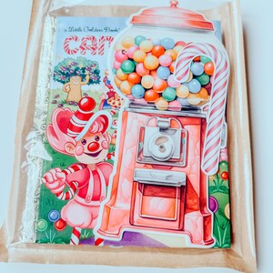 Candy Land inspiriert Junk Journal Mystery Kit | JOURNALING BASTELMATERIAL
