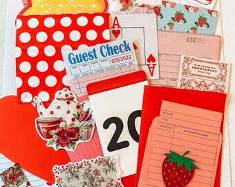 PRE-ORDER Strawberry Fields Junk Journal Kit
