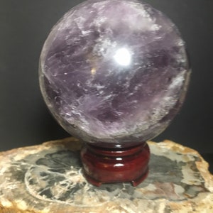 Amethyst sphere