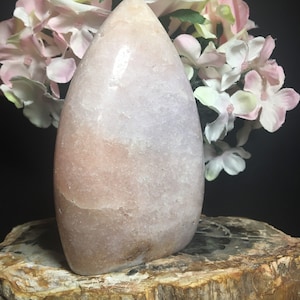 Pink amethyst flat flame