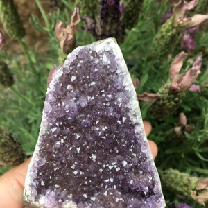 Uruguayan Druzy Rainbow Amethyst Cutbase