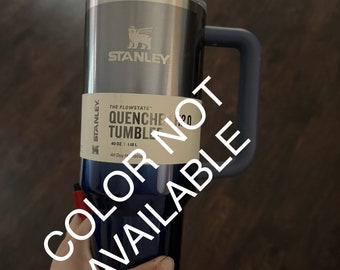 CUSTOM Stanley- Laser engraved Tumbler