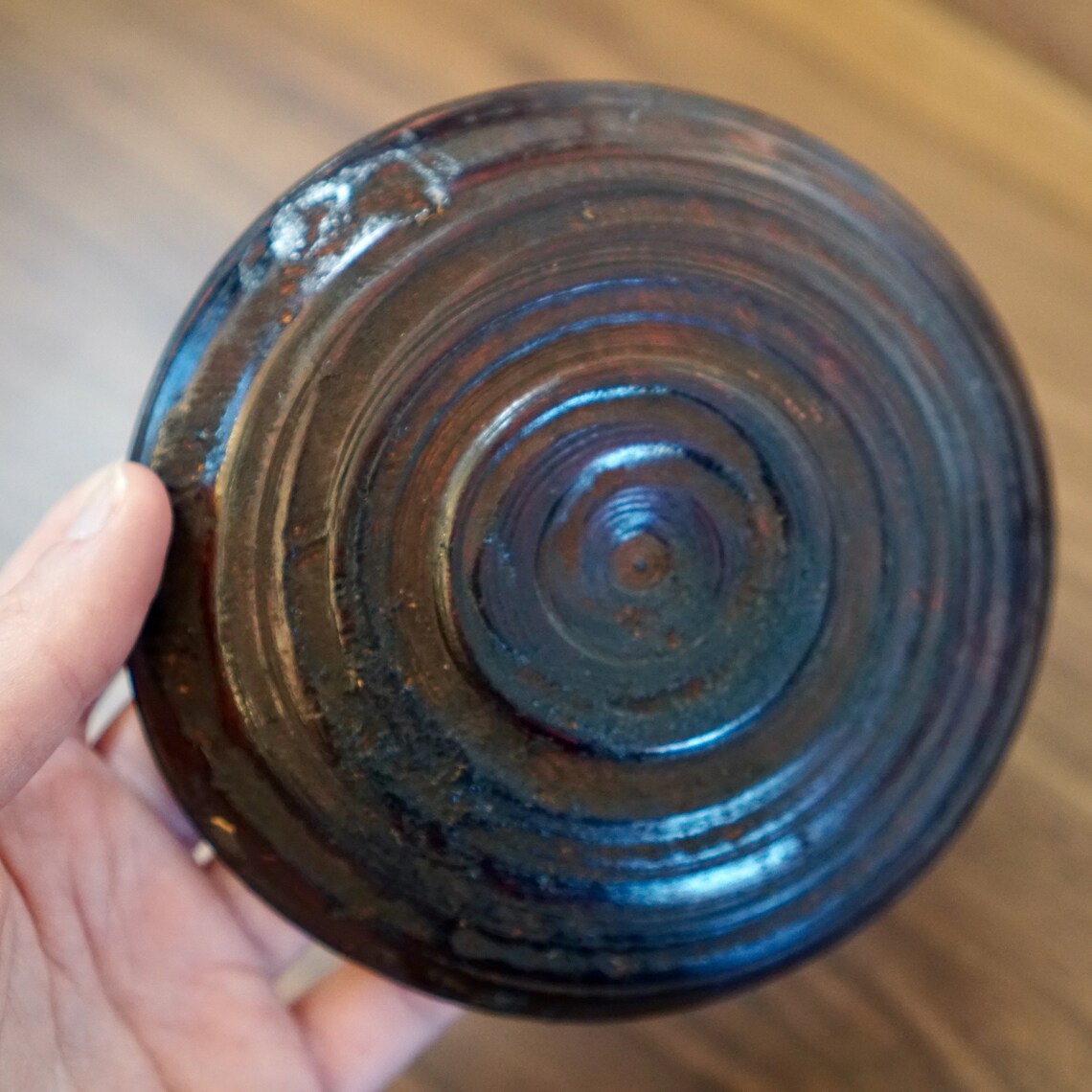 Wood Carved Saucers Set of 5 Etsy