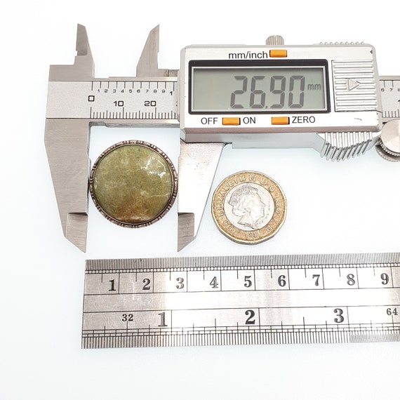 Antique Connemara Sterling Silver Brooch Pin Iris… - image 7