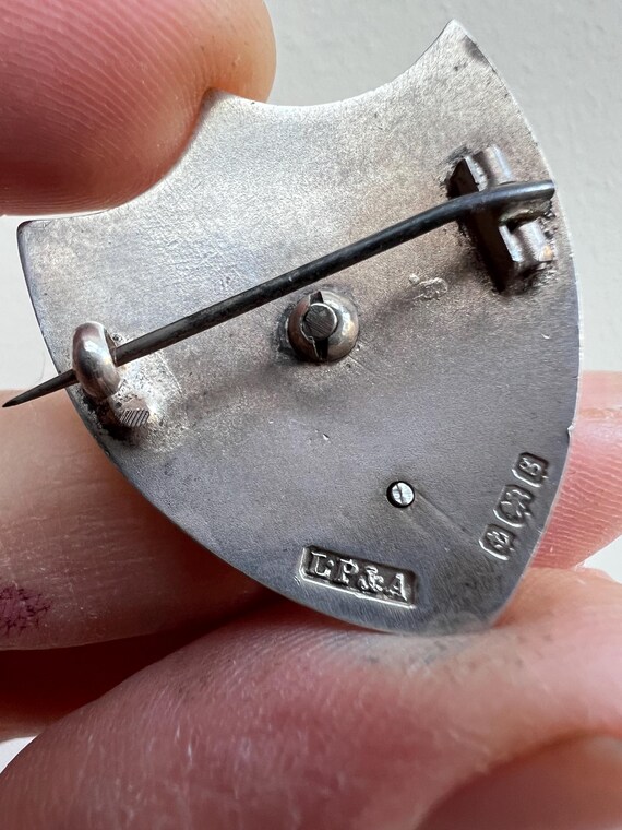 Antique Victorian Enamel Solid Silver Scottish St… - image 7