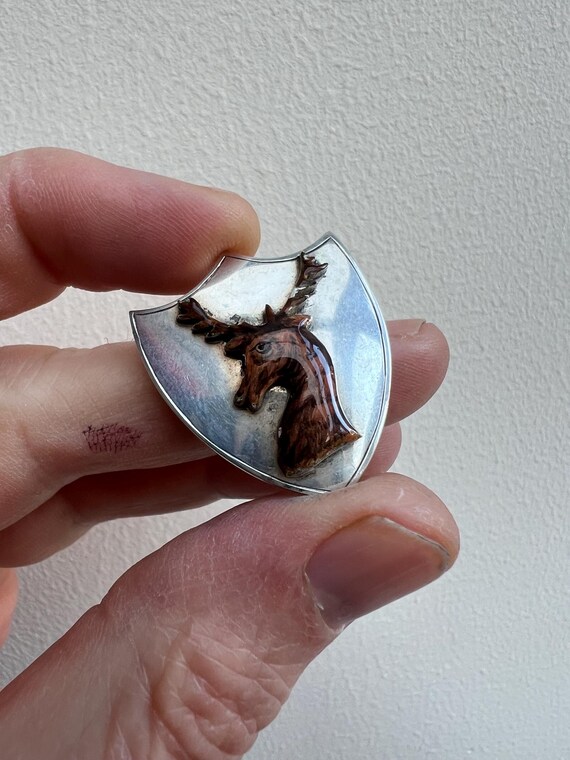 Antique Victorian Enamel Solid Silver Scottish St… - image 4