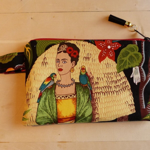 Motiv FRIDA KAHLO Utensilien-Mäppchen