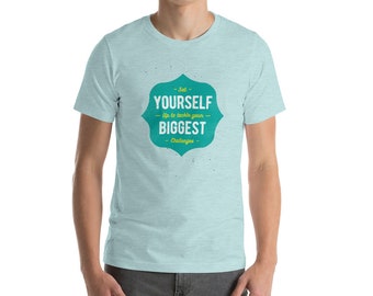 Seien Sie selbst T-shirt, Yoga Tshirt, inspirierende T-shirt, Meditation Tshirt, Geschenk für sie. Motivation T-shirt.
