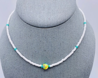 Indie THIN necklace, Choker, SUMMER,  Boho, surfer collar, Beach vibe, VSCO, great for layering (layers), Surf style, adjustable length!
