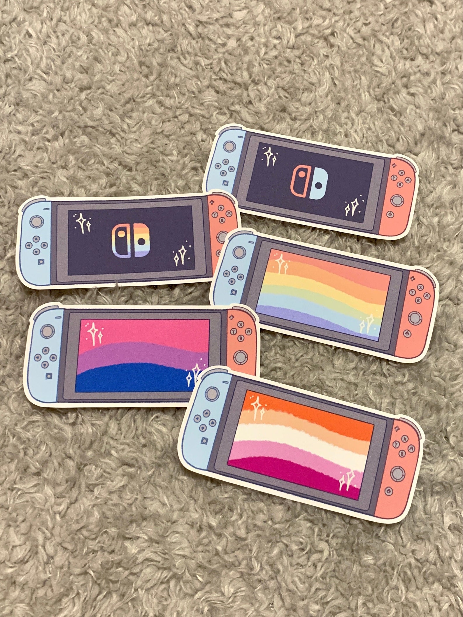 Nintendo Switch Pastel Pride LGBTQ Vinyl Sticker Etsy