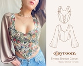 【OHTORO】corset blouse Amazon.com: Womens Renaissance Blouse Underbust Corset