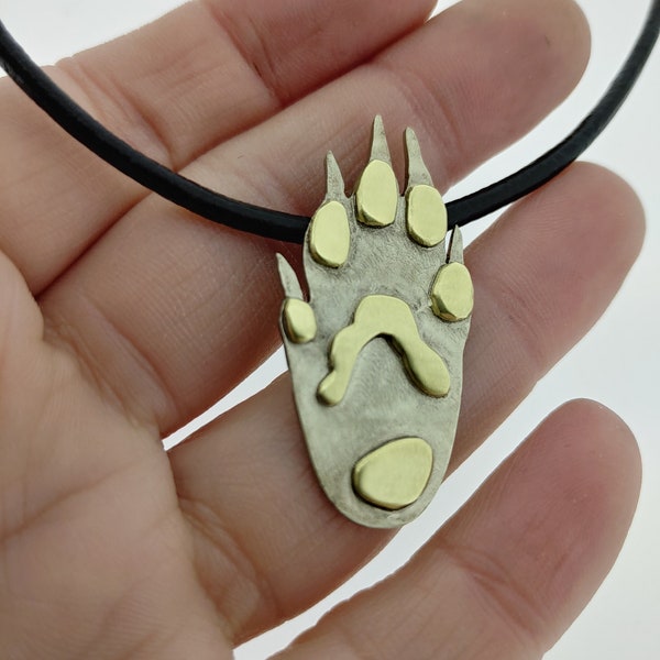 Ferret Paw Pendant