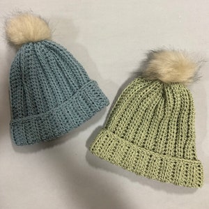 PomPom Hats-Toddler Child & Adult