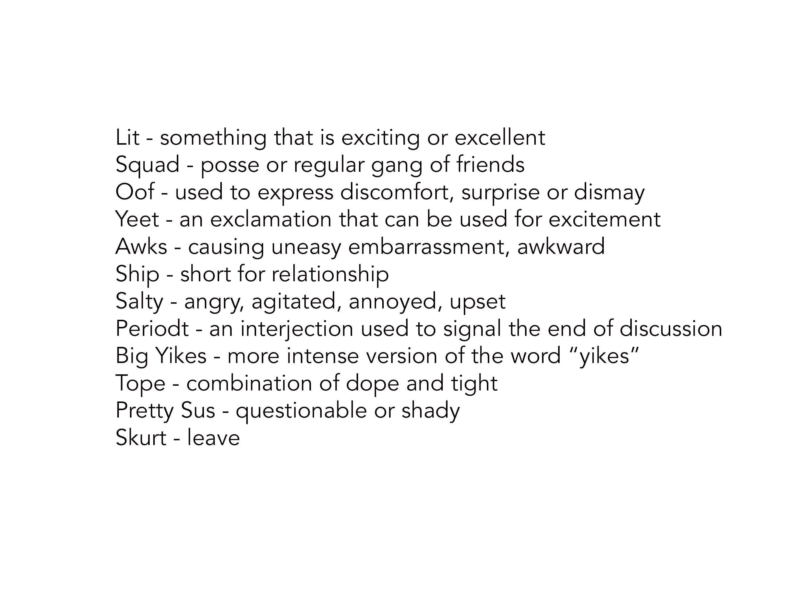 Pin Badges Slang Words 1.25 size Yeet Etsy