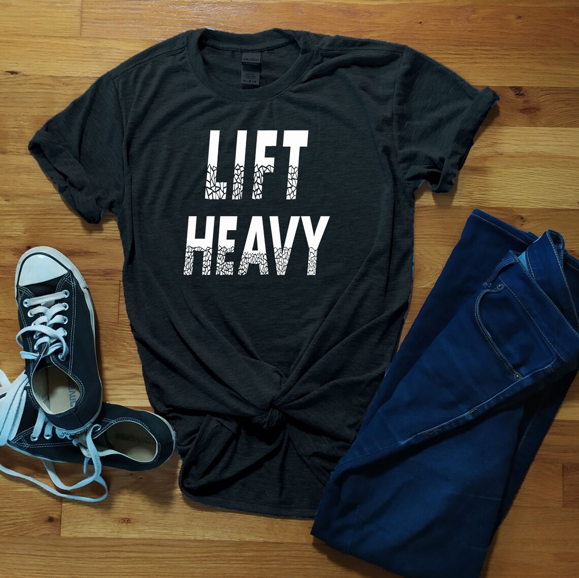 Lift Heavy Shirt / Workout Shirt / Weightlifting / Etsy