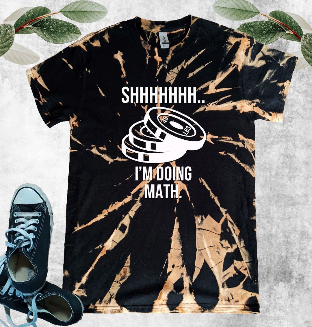 I'm Doing Math Shirt / Weightlifting Shirt / Funny Workout Shirt ...