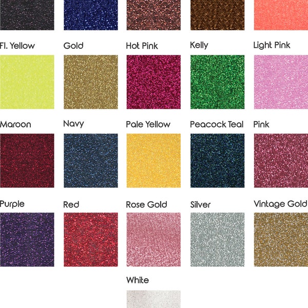 Glitter Flake HTV, Heat Transfer Vinyl, Iron On Vinyl, Glitter Vinyl