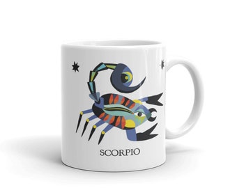 Tierkreis! Skorpion Tasse von Nadia Westcott