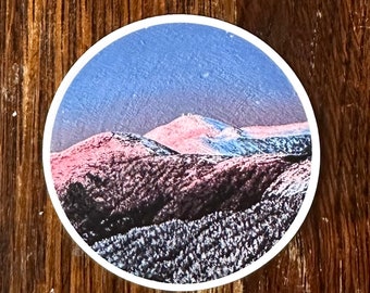 Mount Washington New Hampshire waterproof vinyl sticker