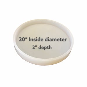 Round Resin Mould, Silicone Clock Mold, Epoxy Mold